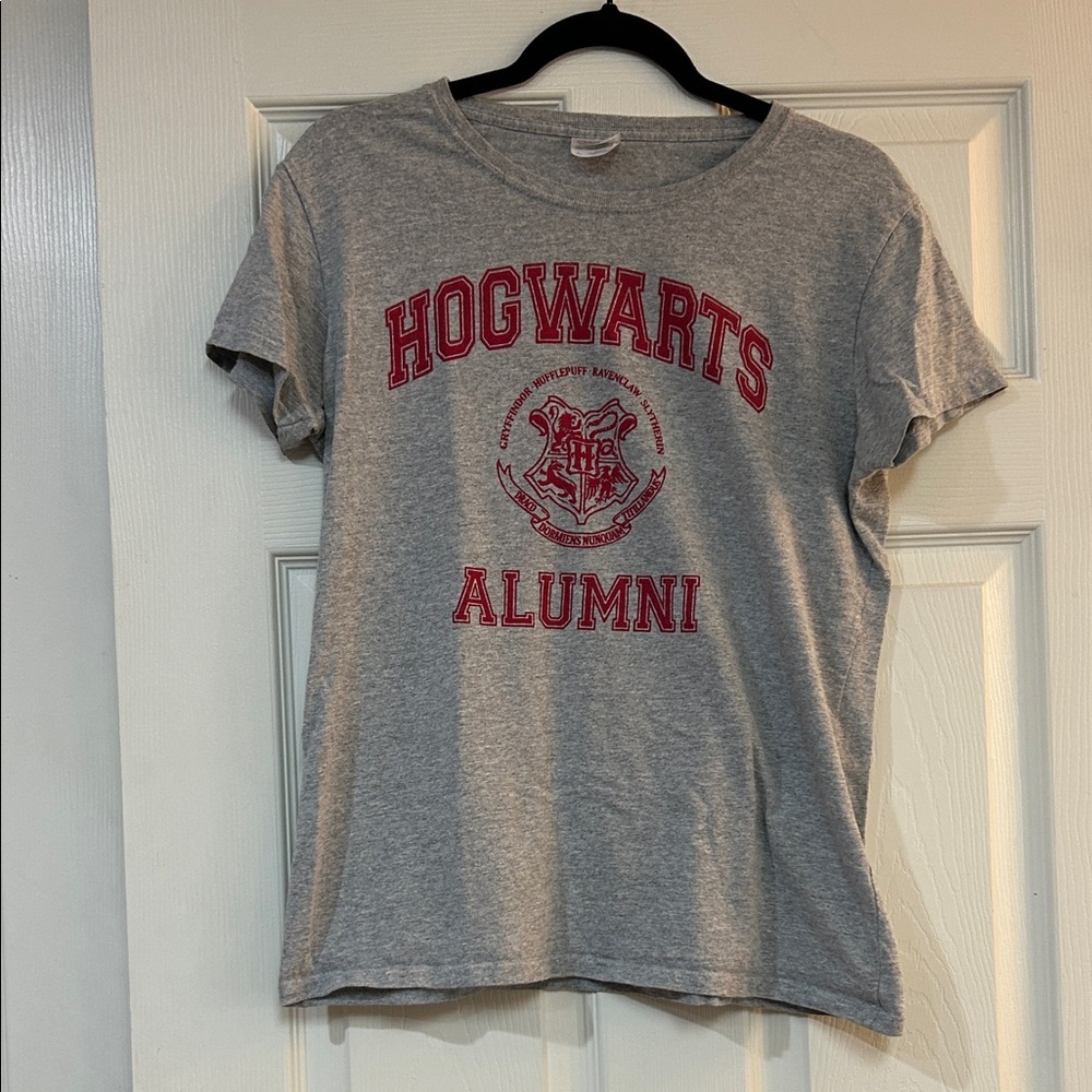 Gildan Gray Hogwarts Alumni Tee